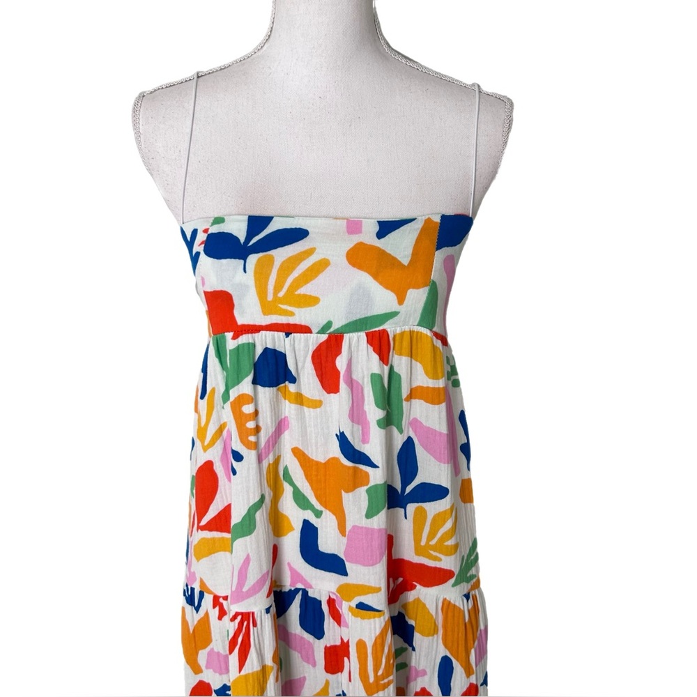 Show Me Your MuMu Long Weekend Maxi Dress Boho Colorful Whimsical Artsy Medium - Picture 5 of 11